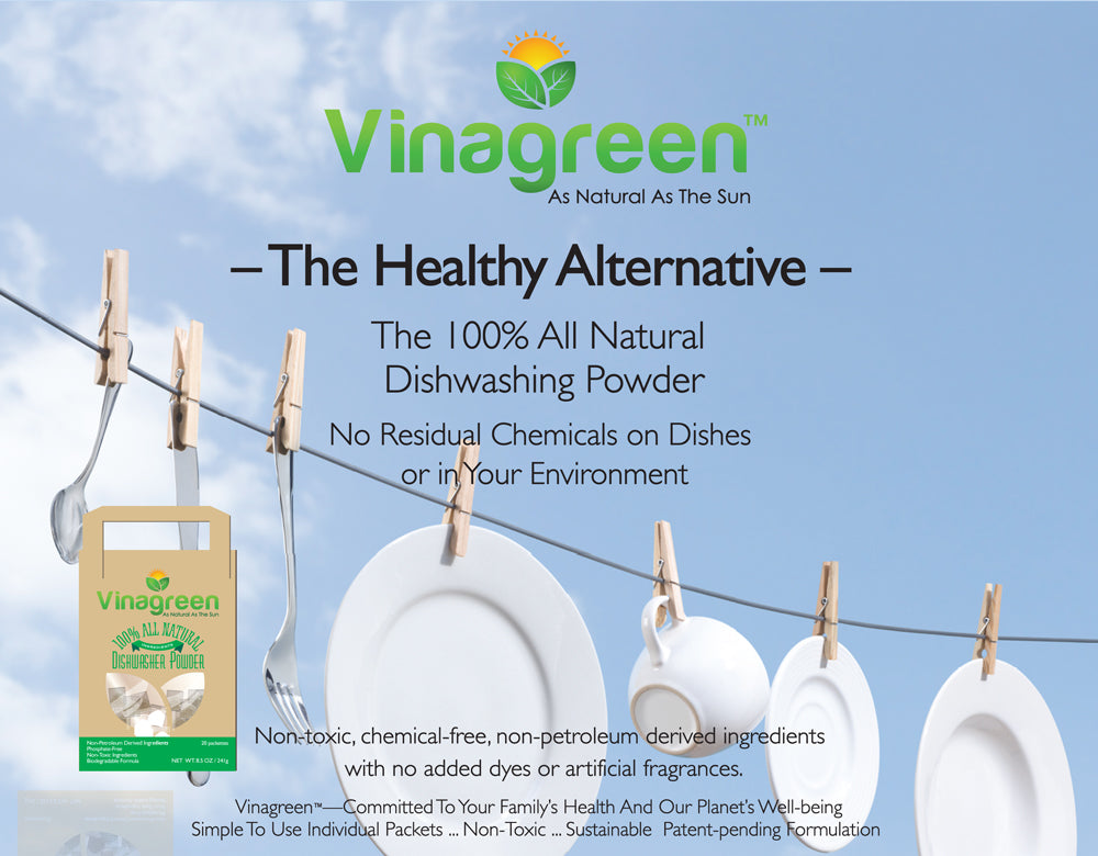 Vinagreen™ dishwashing powder